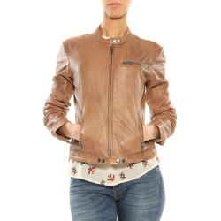 Leather jacket Bully brown